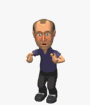The man's head explodes!